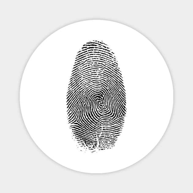 Fingerprint II Magnet by Acepeezy